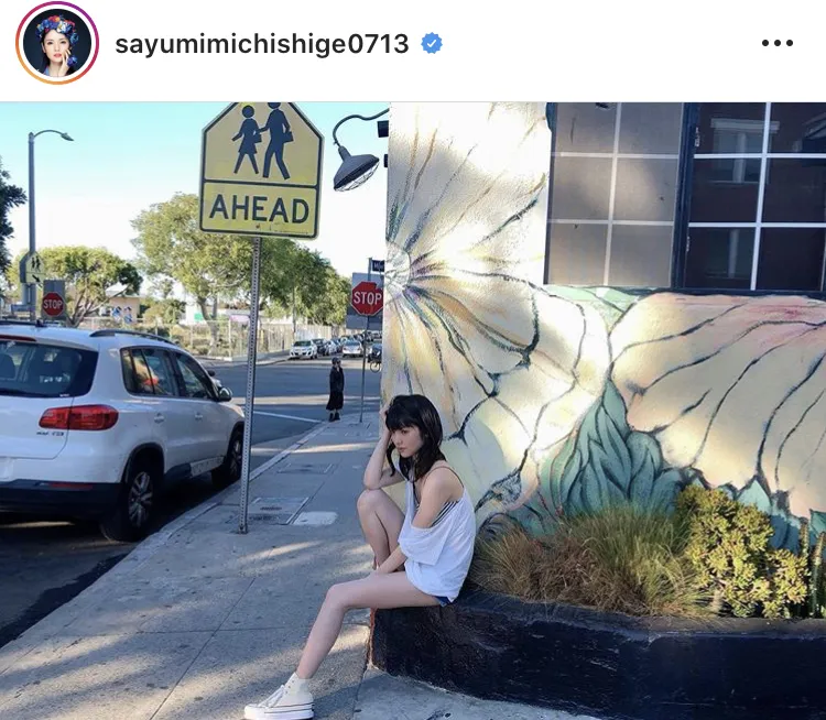 ※道重さゆみ公式Instagram(sayumimichishige0713)のスクリーンショット