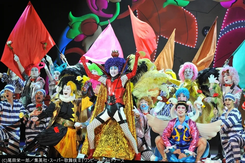 【写真を見る】「ワンピース」のキャラを見事に再現した「スーパー歌舞伎II ワンピース」