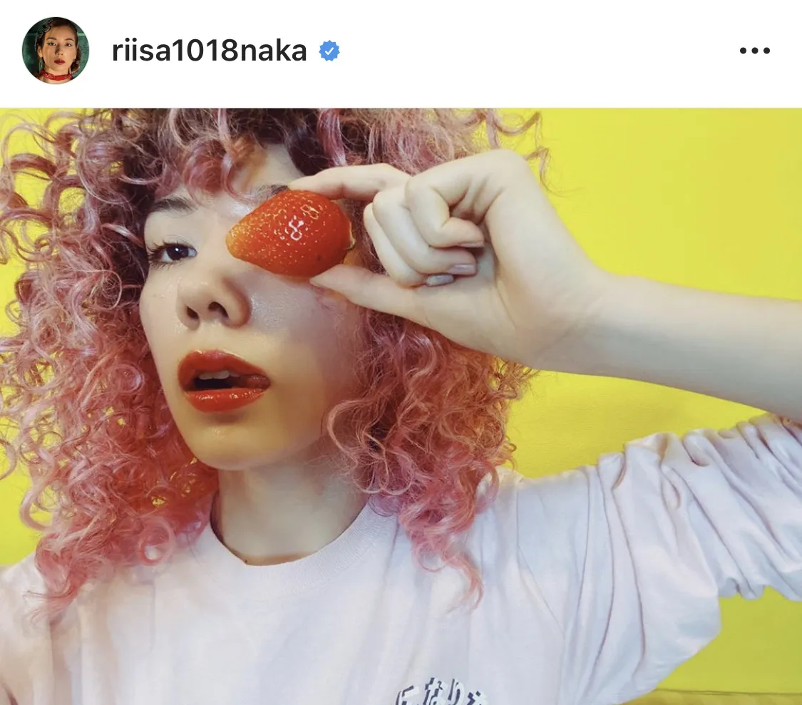 ※画像は仲里依紗公式Instagram(riisa1018naka)より