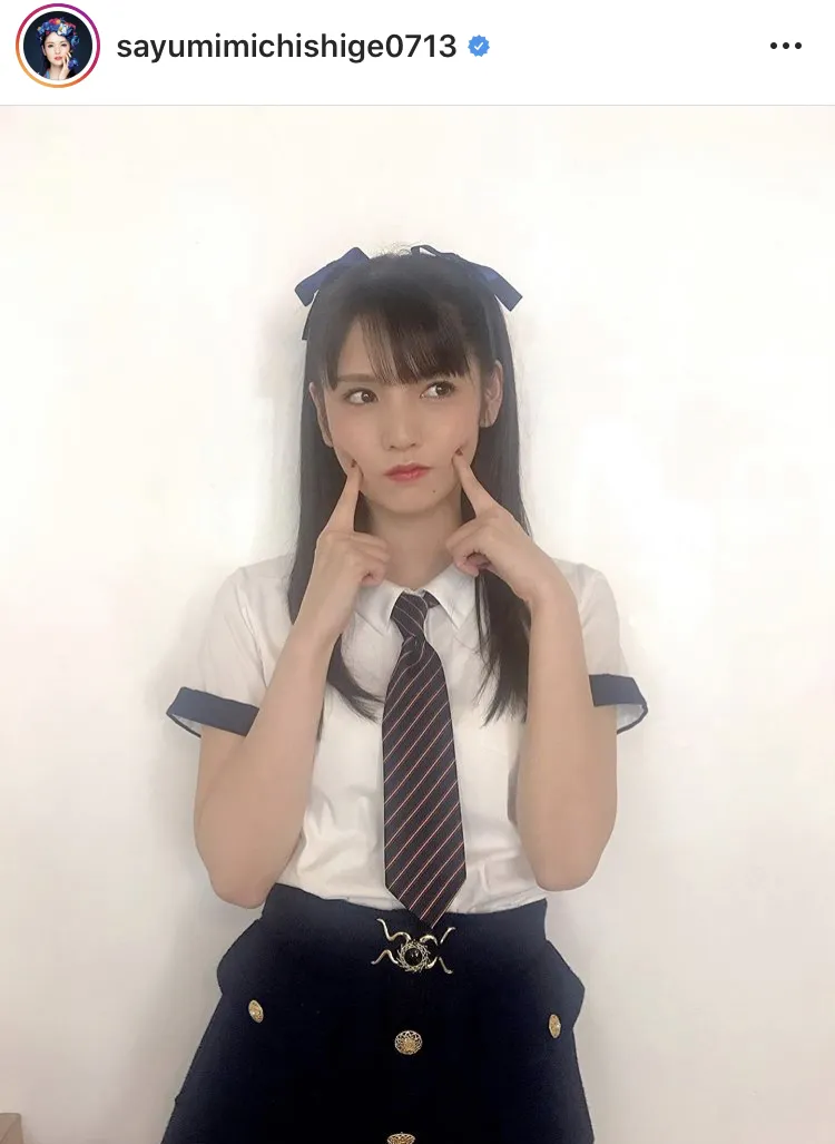 画像・写真 道重さゆみ『好きだよね？？？』ツインテール×制服風