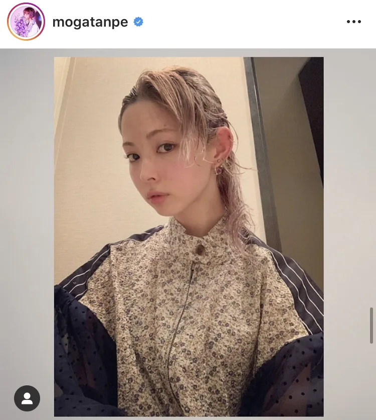 ※最上もが公式Instagram(mogatanpe)のスクリーンショット