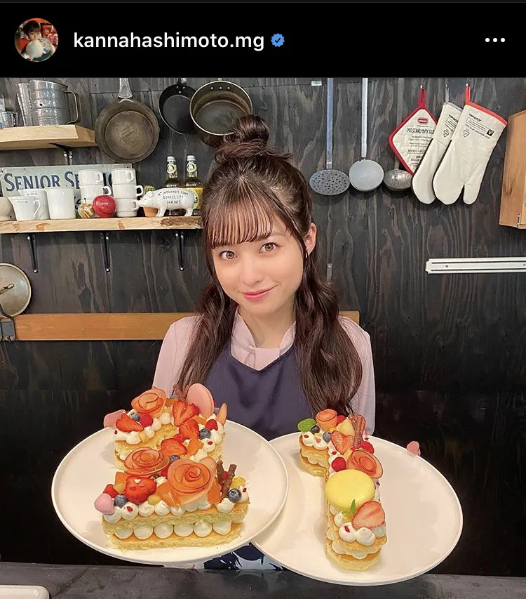 ※橋本環奈＆マネージャー公式Instagram(kannahashimoto.mg)より