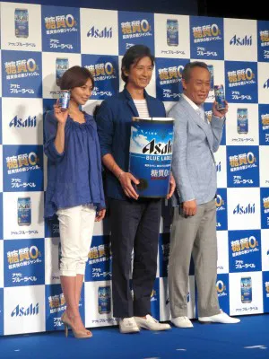 イベントに登場した相武紗季、谷原章介、西村雅彦（写真左から）