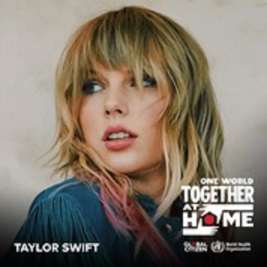 「One World: Together at Home」に出演するティラー・スウィフト