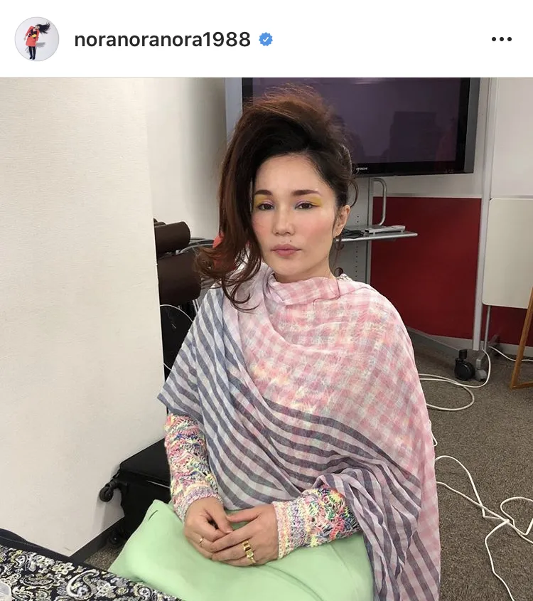 ※平野ノラ公式Instagram(noranoranora1988)のスクリーンショット