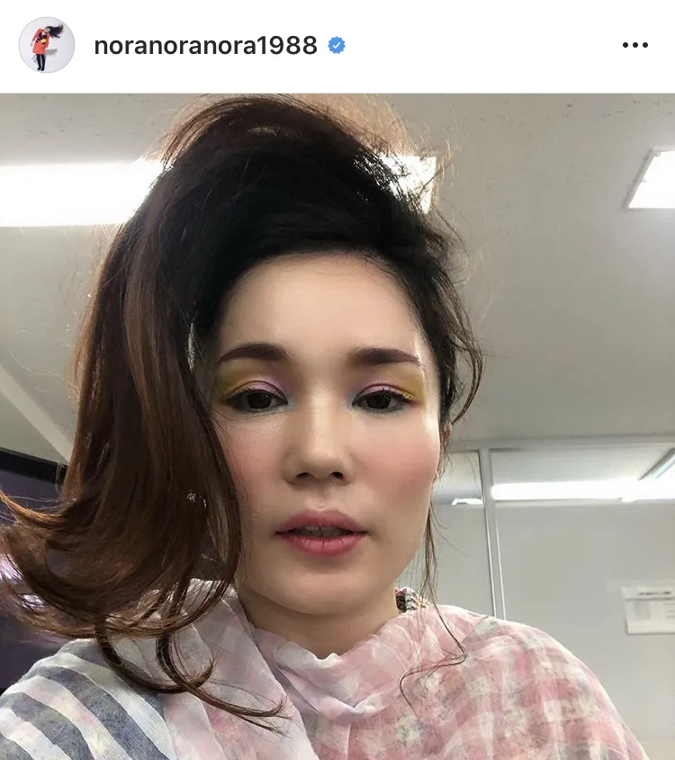 ※平野ノラ公式Instagram(noranoranora1988)のスクリーンショット