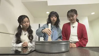 人を包む“超巨大なシャボン玉”作りにすイエんサーガールズが挑戦!