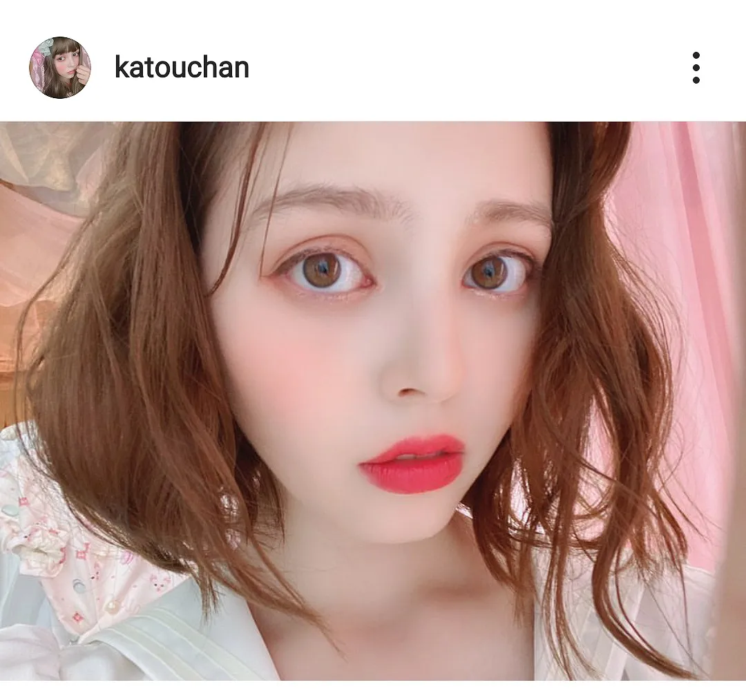 ※画像は加藤ナナ(katouchan)公式Instagramのスクリーンショット