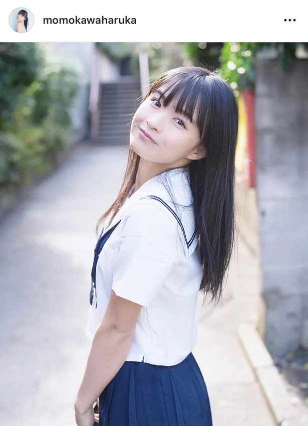 ※画像は、百川晴香(momokawaharuka)オフィシャルInstagramのスクリーンショット