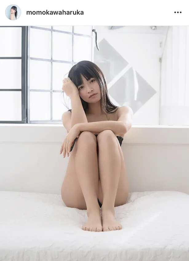 ※画像は、百川晴香(momokawaharuka)オフィシャルInstagramのスクリーンショット