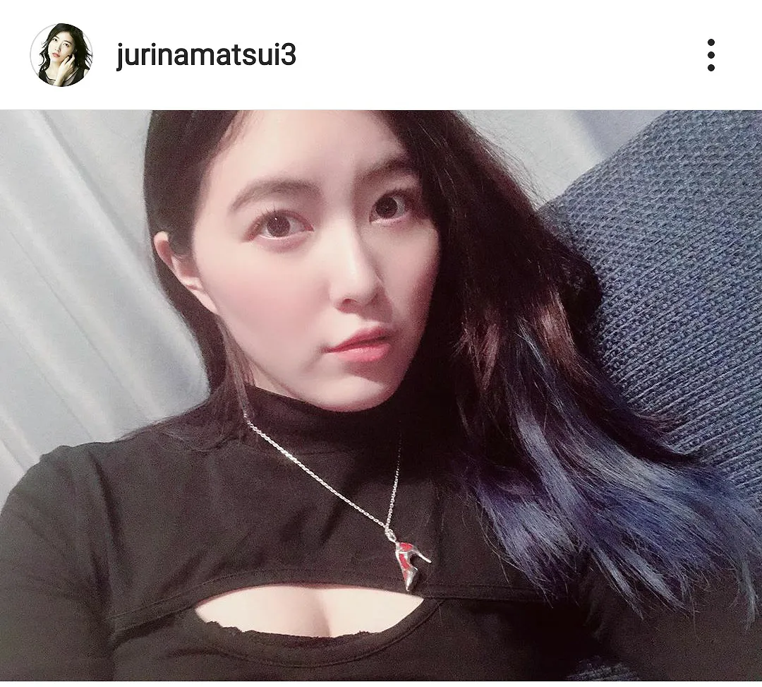 ※画像は松井珠理奈オフィシャルInstagram(jurinamatsui3)のスクリーンショット