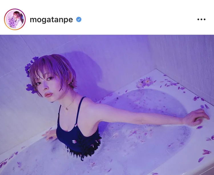 ※最上もが公式Instagram(mogatanpe)のスクリーンショット