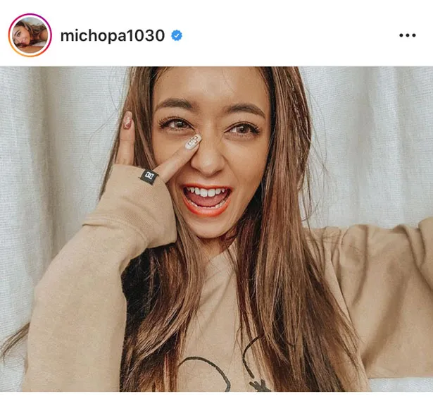  ※画像は池田美優(michopa1030)公式Instagramのスクリーンショット