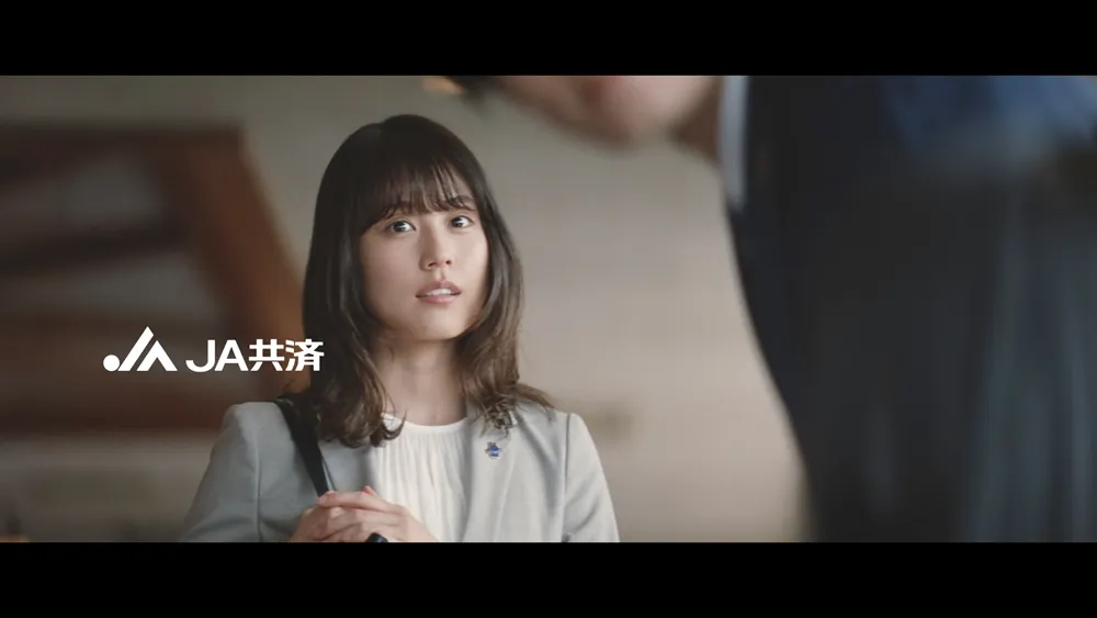 JA共済TVCM「新人」篇より