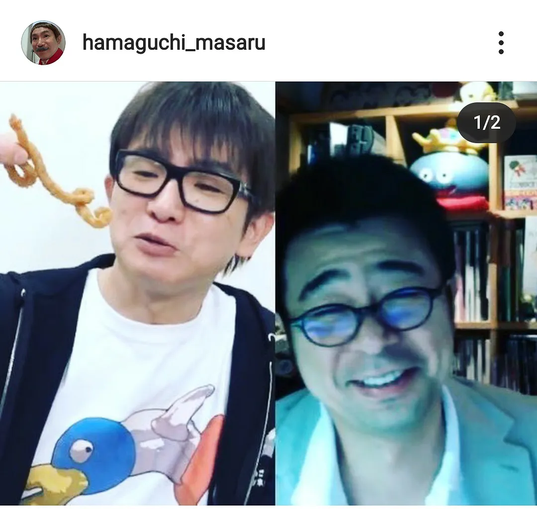 ※画像は濱口優(hamaguchi_masaru)公式Instagramのスクリーンショット