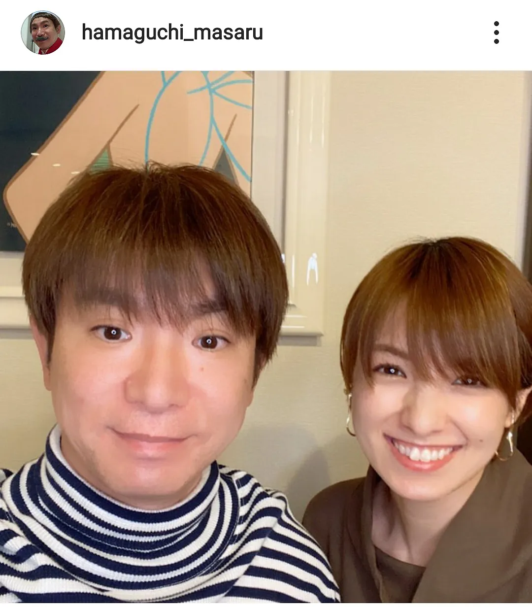 ※画像は濱口優(hamaguchi_masaru)公式Instagramのスクリーンショット