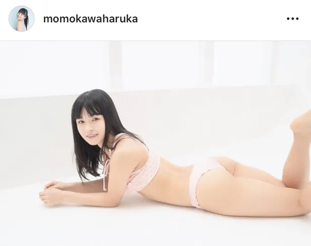 ※画像は、百川晴香(momokawaharuka)オフィシャルInstagramのスクリーンショット