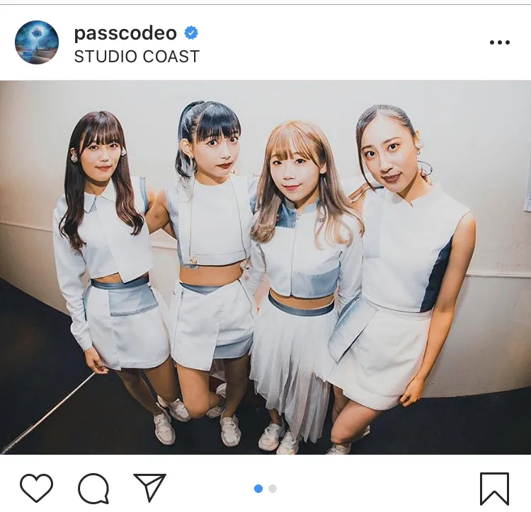 ※画像はPassCode(passcodeo)公式Instagramのスクリーンショット