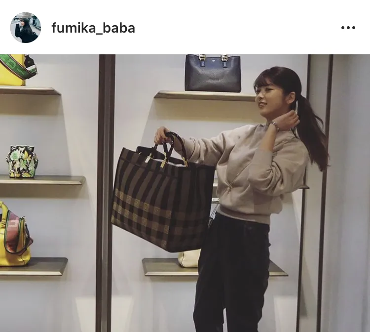 ※馬場ふみか公式Instagram(fumika_baba)のスクリーンショット