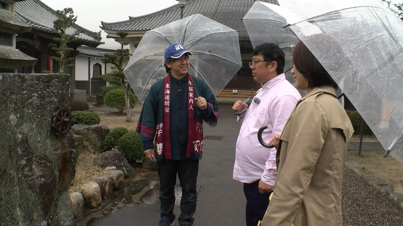 地元ガイドの紹介で関宿を巡る