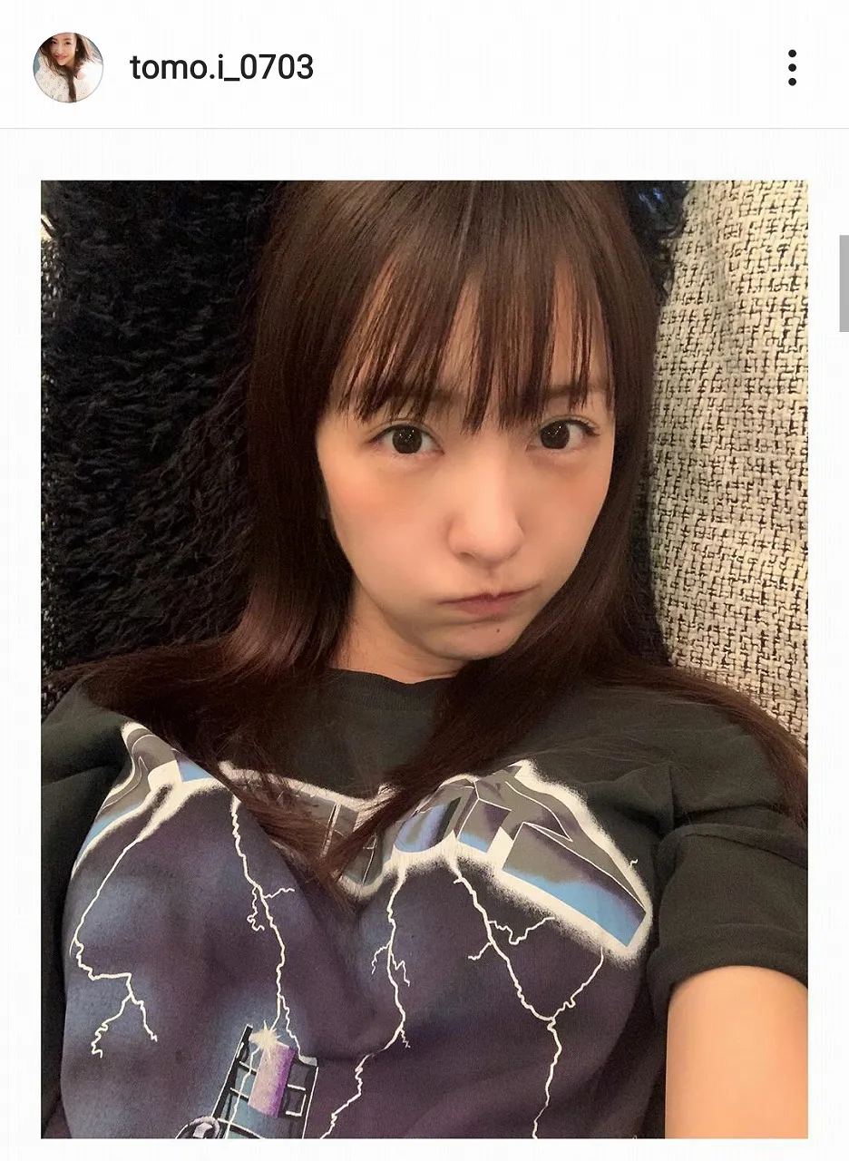 ※画像は板野友美(tomo.i_0703)公式Instagramのスクリーンショット