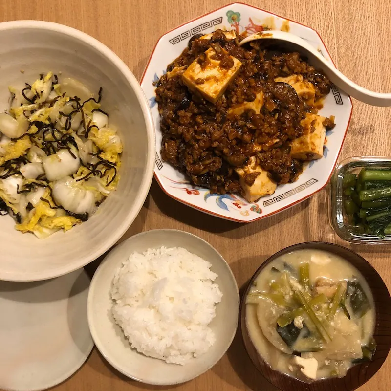 【写真を見る】近藤春菜が作ったという「いつかの麻婆豆腐」