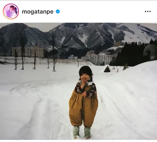 ※最上もが公式Instagram(mogatanpe)のスクリーンショット