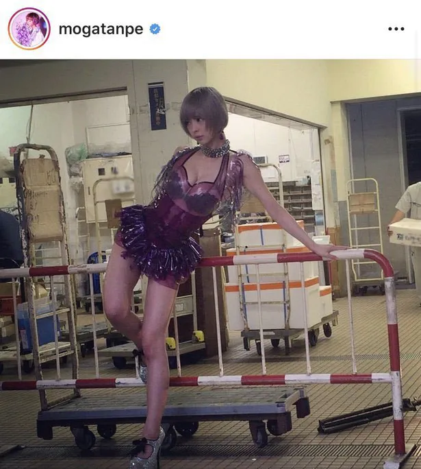 ※最上もが公式Instagram(mogatanpe)のスクリーンショット