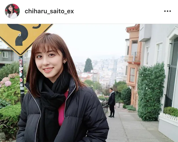 ※画像は、斎藤ちはるアナ(chiharu_saito_ex)オフィシャルInstagramのスクリーンショット