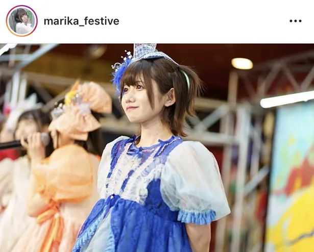 ※画像は、南茉莉花(marika_festive)オフィシャルInstagramのスクリーンショット