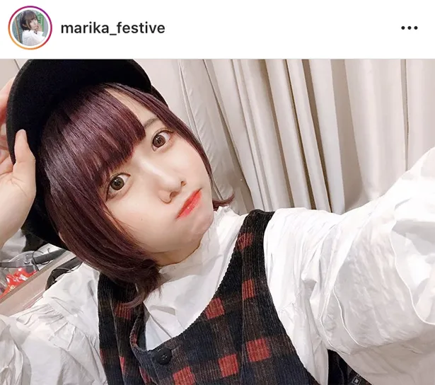 ※画像は、南茉莉花(marika_festive)オフィシャルInstagramのスクリーンショット