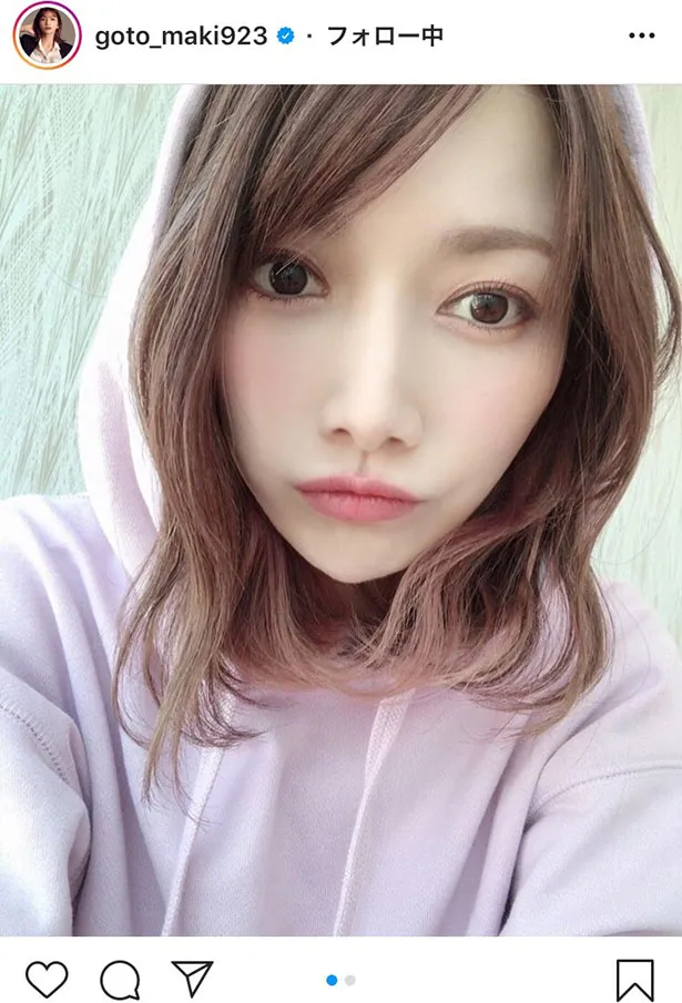 【写真を見る】後藤真希、美人すぎる自撮りSHOT(ほか、ナイトブラSHOTなど12枚)