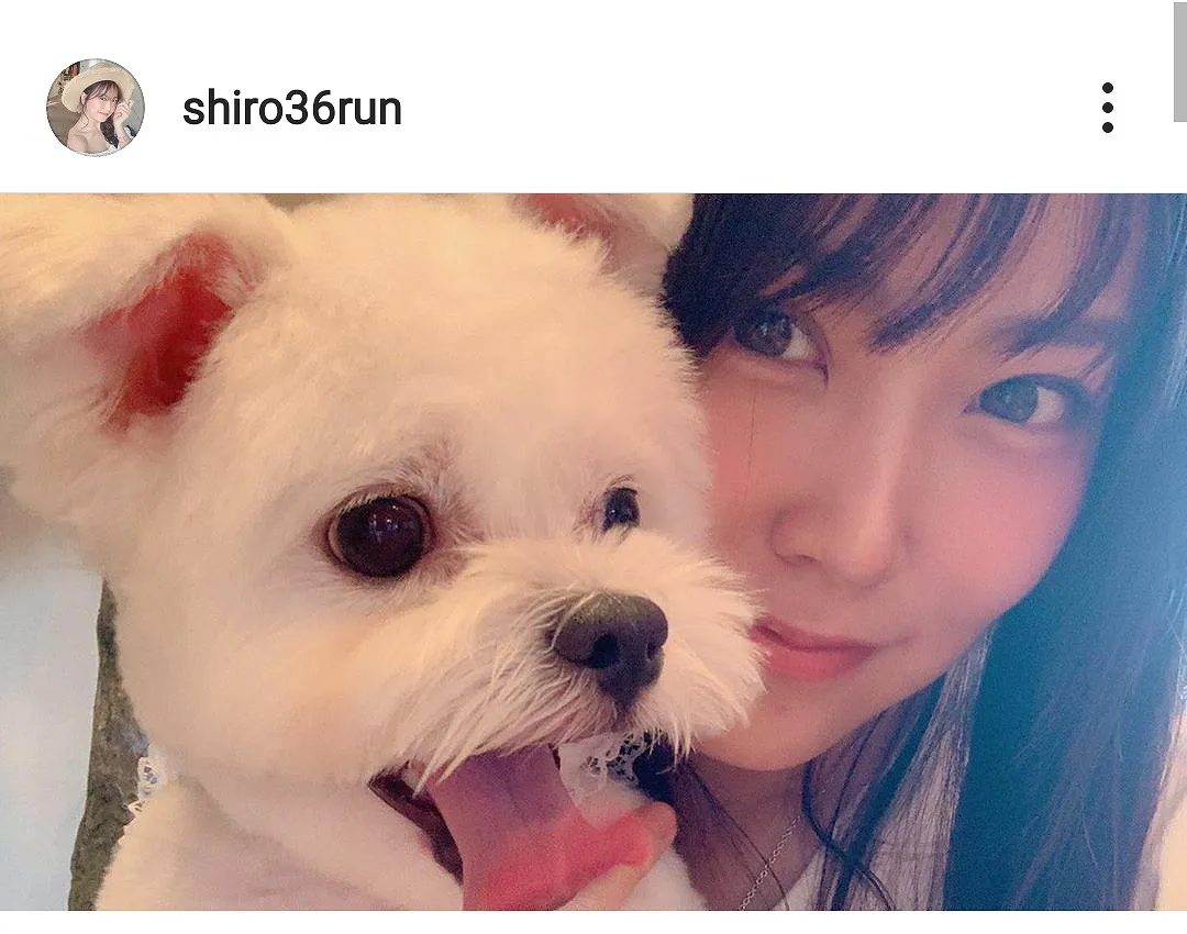 ※画像は白間美瑠(shiro36run)公式Instagramのスクリーンショット