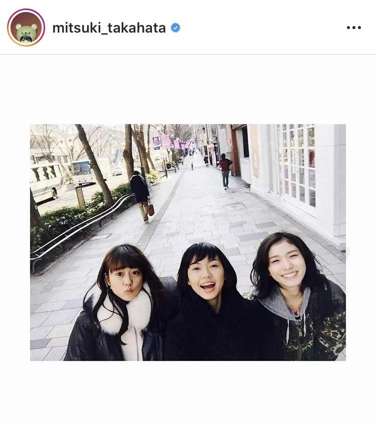 ※高畑充希式Instagram(mitsuki_takahata)のスクリーンショット