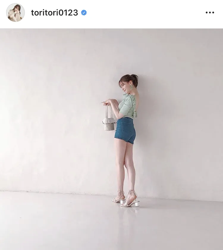 ※トリンドル玲奈公式Instagram(toritori0123)のスクリーンショット