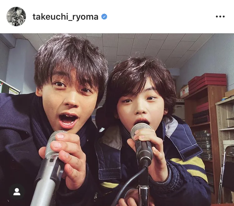 ※竹内涼真公式Instagram(takeuchi_ryoma)のスクリーンショット