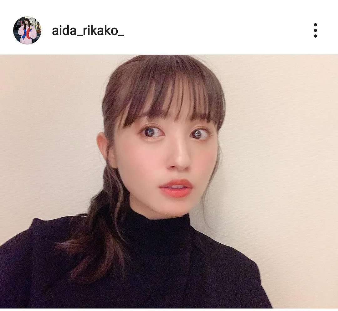 ※画像は逢田梨香子(aida_rikako_)公式Instagramのスクリーンショット