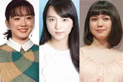 (左から)永野芽郁、清原果耶、二階堂ふみ