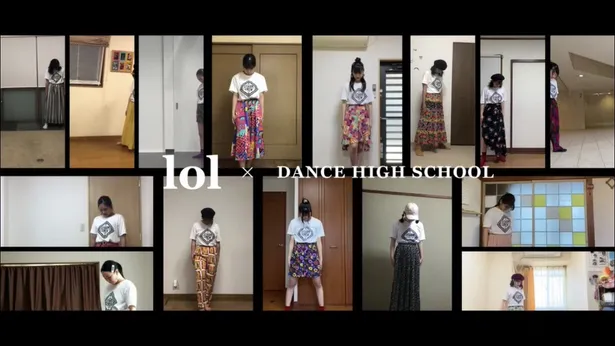 【写真を見る】「ダンスでつながる」をテーマに、lolの「like that!!」で踊りたいとのオファーで実現したプロジェクト