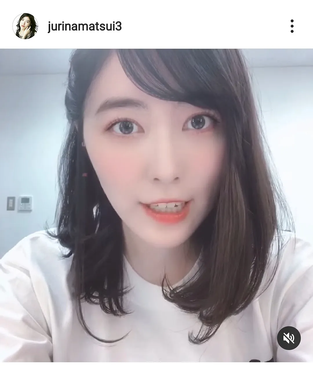 ※画像は松井珠理奈オフィシャルInstagram(jurinamatsui3)のスクリーンショット