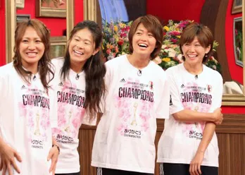 なでしこJAPANとSMAPがPKで真剣勝負!!