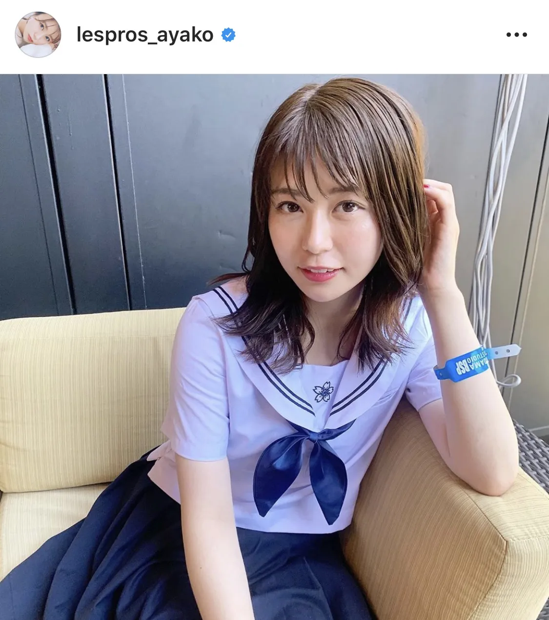 ※画像は井口綾子(lespros_ayako)公式Instagramのスクリーンショット