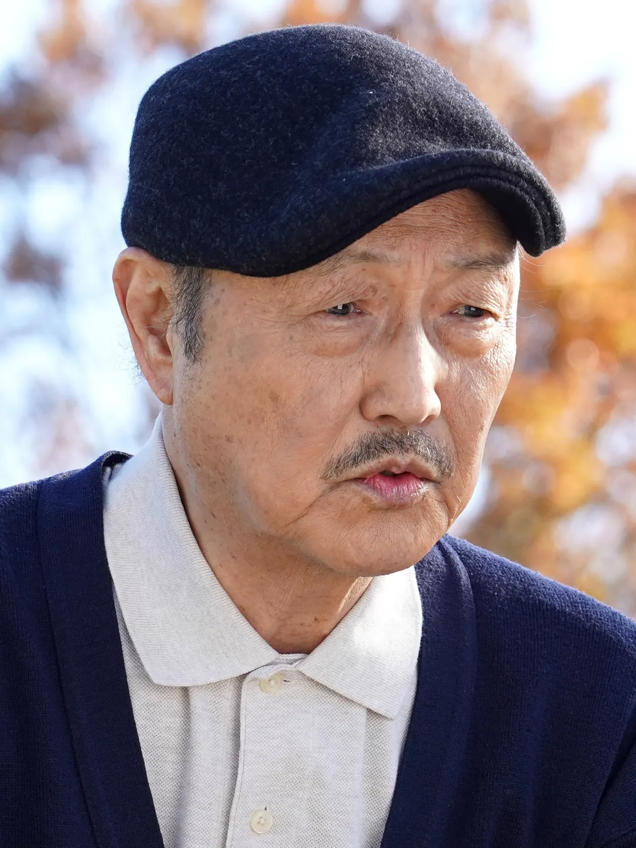 田川義直役・石橋蓮司