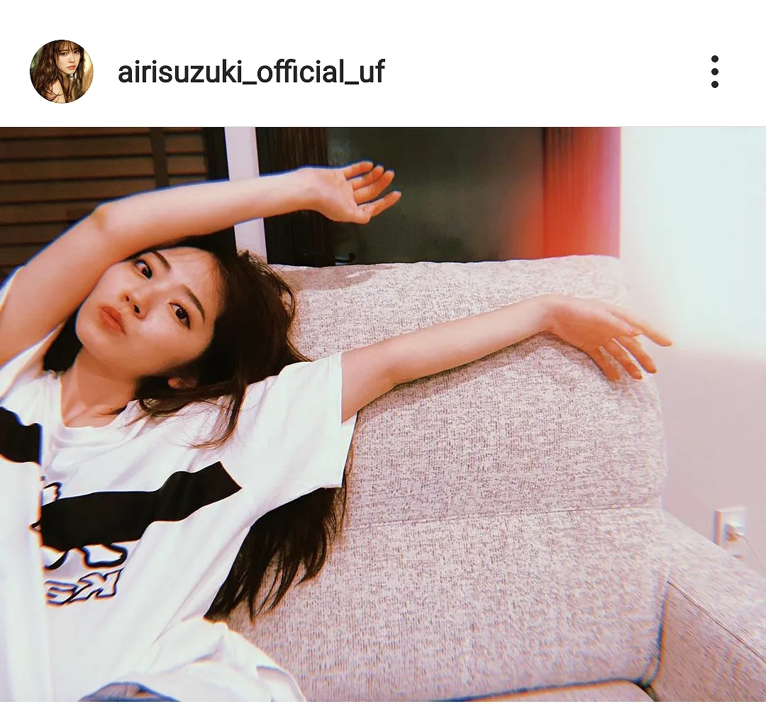 ※画像は鈴木愛理(airisuzuki_official_uf)公式Instagramのスクリーンショット