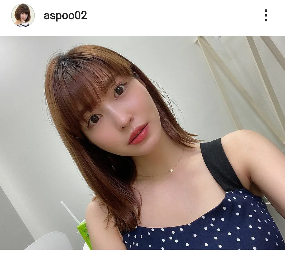 ※画像は岸明日香(aspoo02)公式Instagramのスクリーンショット