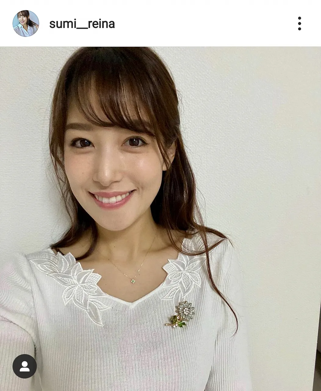 ※画像は鷲見玲奈オフィシャルInstagram(sumi__reina)のスクリーンショット