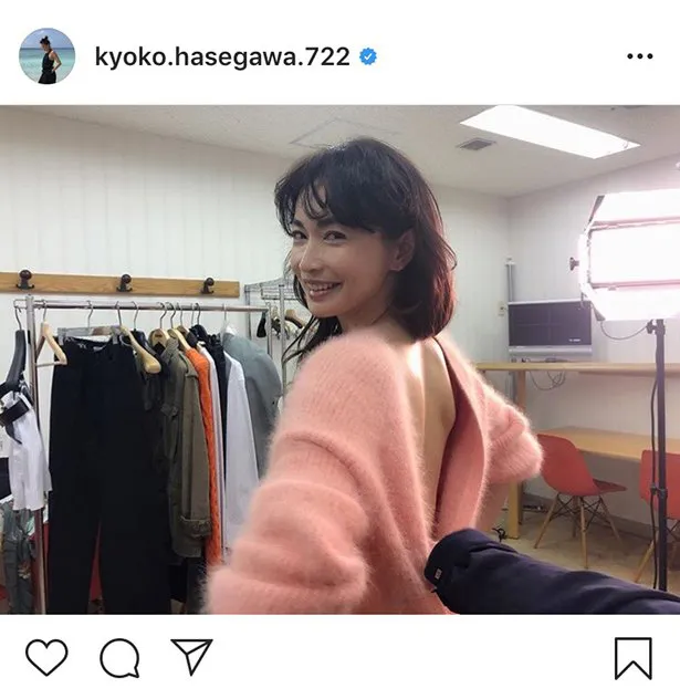 ※画像は長谷川京子(kyoko.hasegawa.722)公式Instagramのスクリーンショット