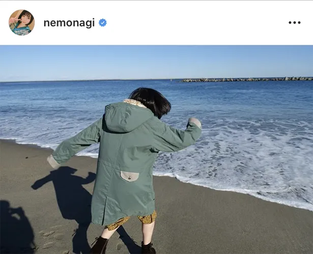 ※画像は、根本凪(nemonagi)オフィシャルInstagramのスクリーンショット