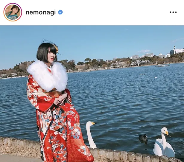 ※画像は、根本凪(nemonagi)オフィシャルInstagramのスクリーンショット