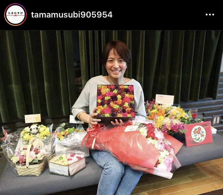 6月8日、赤江アナ「たまむすび」復帰初日の様子 ※「たまむすび」公式Instagram(tamamusubi905954)より